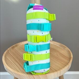 Lovevery Buckle Barrel Colorful Strapped Roll Toy